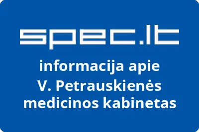 V. Petrauskienės medicinos kabinetas | spec.lt