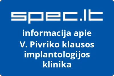 V. Pivriko klausos implantologijos klinika