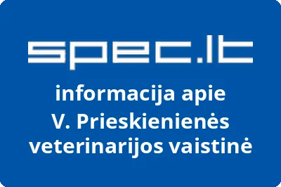 V. Prieskienienės veterinarijos vaistinė