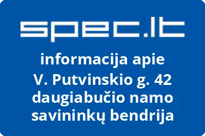 V. Putvinskio g. 42 daugiabučio namo savininkų bendrija