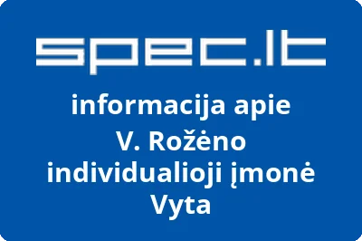 V. Rožėno individualioji įmonė Vyta
