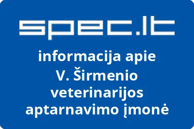 V. Širmenio veterinarinio aptarnavimo įmonė