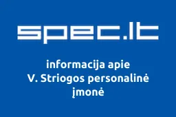 V. Striogos personalinė įmonė