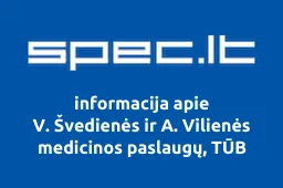 V. Švedienės ir A. Vilienės medicinos paslaugų, TŪB