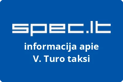 V. Turo taksi | spec.lt