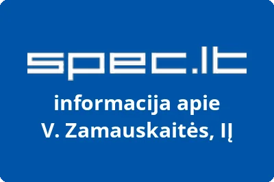V. Zamauskaitės, IĮ | spec.lt