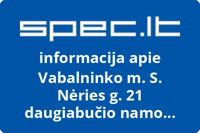Vabalninko m. S. Nėries g. 21 daugiabučio namo savininkų bendrija