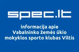 Vabalninko žemės ūkio mokyklos sporto klubas Viltis | spec.lt