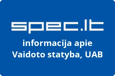 Vaidoto statyba, UAB