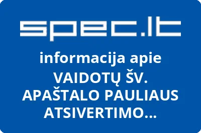 VAIDOTŲ ŠV. APAŠTALO PAULIAUS ATSIVERTIMO BAŽNYČIA