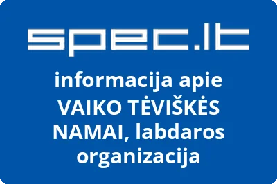 Paramos ir labdaros fondas Vaiko tėviškės namai