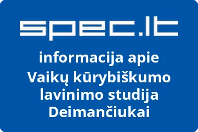 Vaikų kūrybiškumo lavinimo studija Deimančiukai