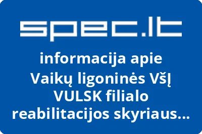Vaikų ligoninės VšĮ VULSK filialo reabilitacijos skyriaus Druskininkų Saulutė profesinė sąjunga Solidarumas