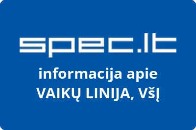 Vaikų linija, VŠĮ