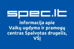 Vaikų ugdymo ir pramogų centras Spalvotas drugelis, VŠĮ | spec.lt