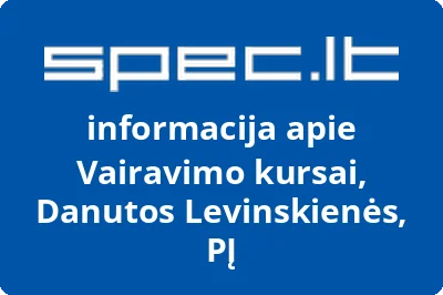 Vairavimo kursai, Danutos Levinskienės, PĮ