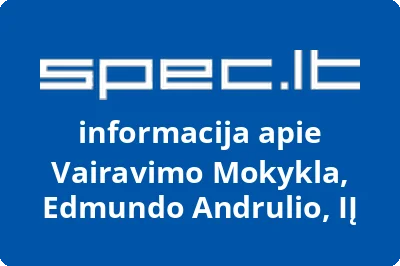 Vairavimo Mokykla, Edmundo Andrulio, IĮ
