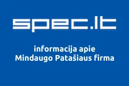 Mindaugo Patašiaus firma iliustracija