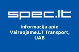 Vairuojame.LT Transport, UAB | spec.lt