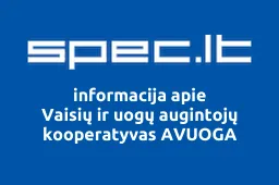 Vaisių ir uogų augintojų kooperatyvas AVUOGA iliustracija