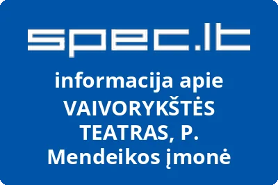 VAIVORYKŠTĖS TEATRAS, P. Mendeikos įmonė