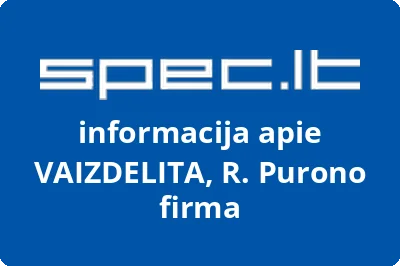 VAIZDELITA, R. Purono firma