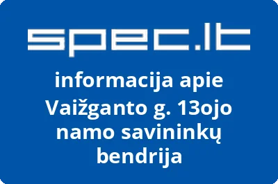 Vaižganto g. 13ojo namo savininkų bendrija