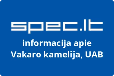 VAKARO KAMELIJA, UAB