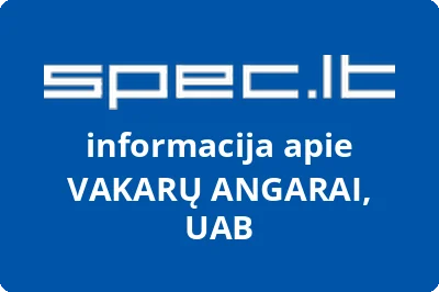 VAKARŲ ANGARAI, UAB