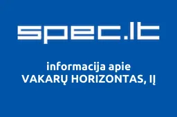 VAKARŲ HORIZONTAS, IĮ | spec.lt