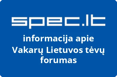 Vakarų Lietuvos tėvų forumas