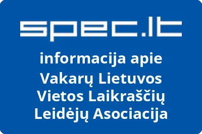 Vakarų Lietuvos vietos laikraščių leidėjų asociacija