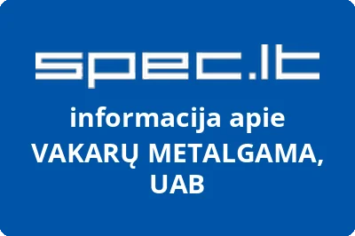 VAKARŲ METALGAMA, UAB