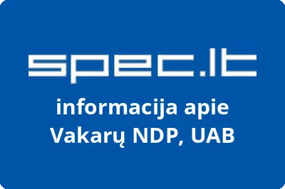 Vakarų NDP, UAB