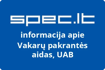 Vakarų pakrantės aidas, UAB