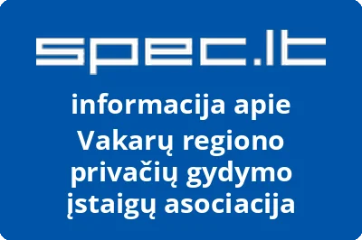 Vakarų regiono privačių gydymo įstaigų asociacija