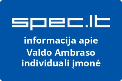 Valdo Ambraso individuali įmonė