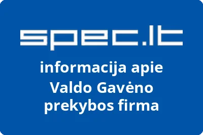 Valdo Gavėno prekybos firma