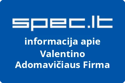 Valentino Adomavičiaus Firma