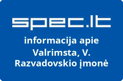 Valrimsta, V. Razvadovskio įmonė