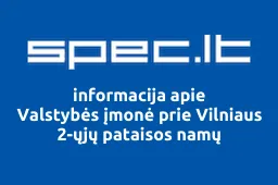 Valstybės įmonė prie Vilniaus 2-ųjų pataisos namų | spec.lt