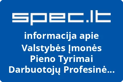 Valstybės Įmonės Pieno Tyrimai Darbuotojų Profesinė Sąjunga