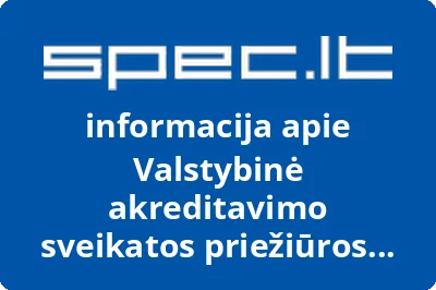 Valstybinė akreditavimo sveikatos priežiūros veiklai tarnyba prie Sveikatos apsaugos ministerijos