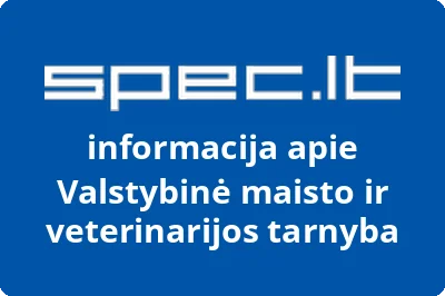 Valstybinė maisto ir veterinarijos tarnyba