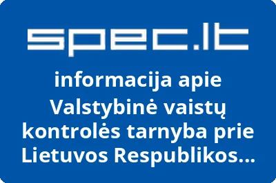 Valstybinė vaistų kontrolės tarnyba prie Lietuvos Respublikos sveikatos apsaugos ministerijos