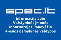 Valstybinės įmonės Montuotojas Panevėžio 4-osios gamybinės valdybos poilsio namai Senvagė | spec.lt