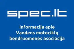 Vandens motociklų bendruomenės asociacija | spec.lt