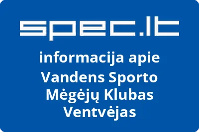 Vandens sporto mėgėjų klubas Ventvėjas