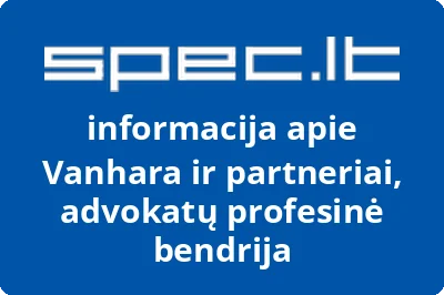 Vanhara ir partneriai, advokatų profesinė bendrija