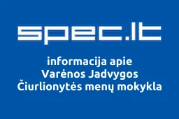 Varėnos Jadvygos Čiurlionytės menų mokykla iliustracija